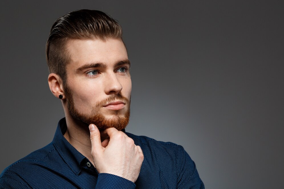 Skin Fade With Natural Part