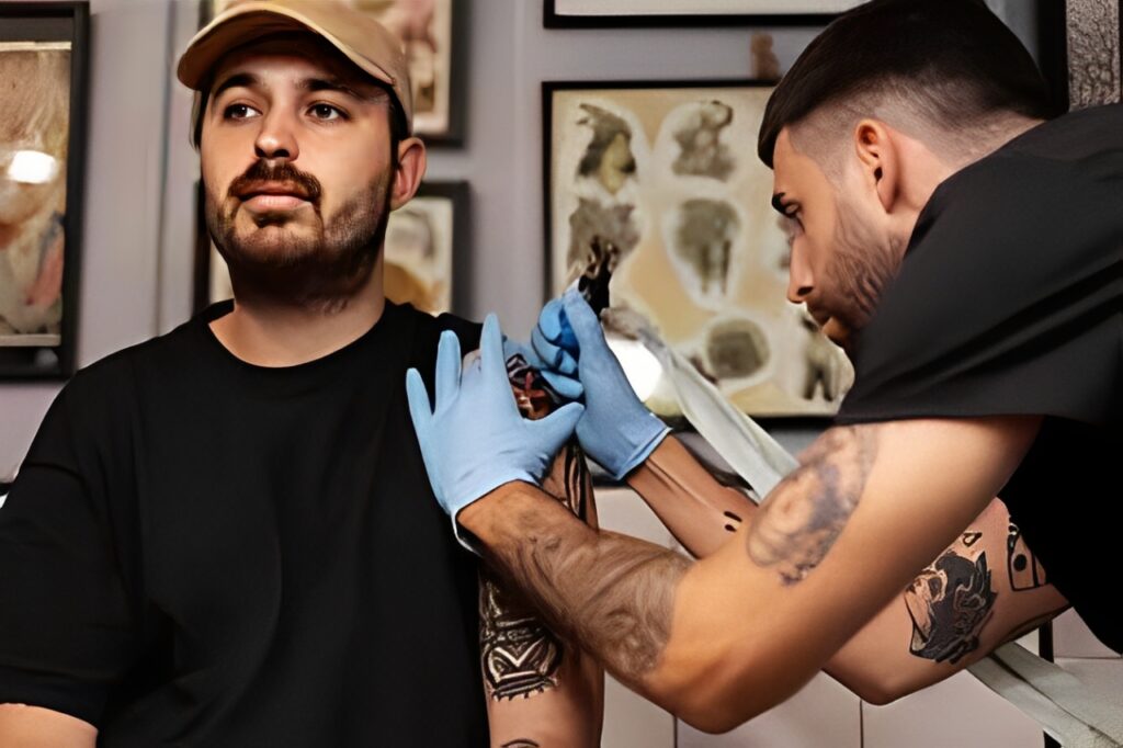how long to keep second skin on tattoo
