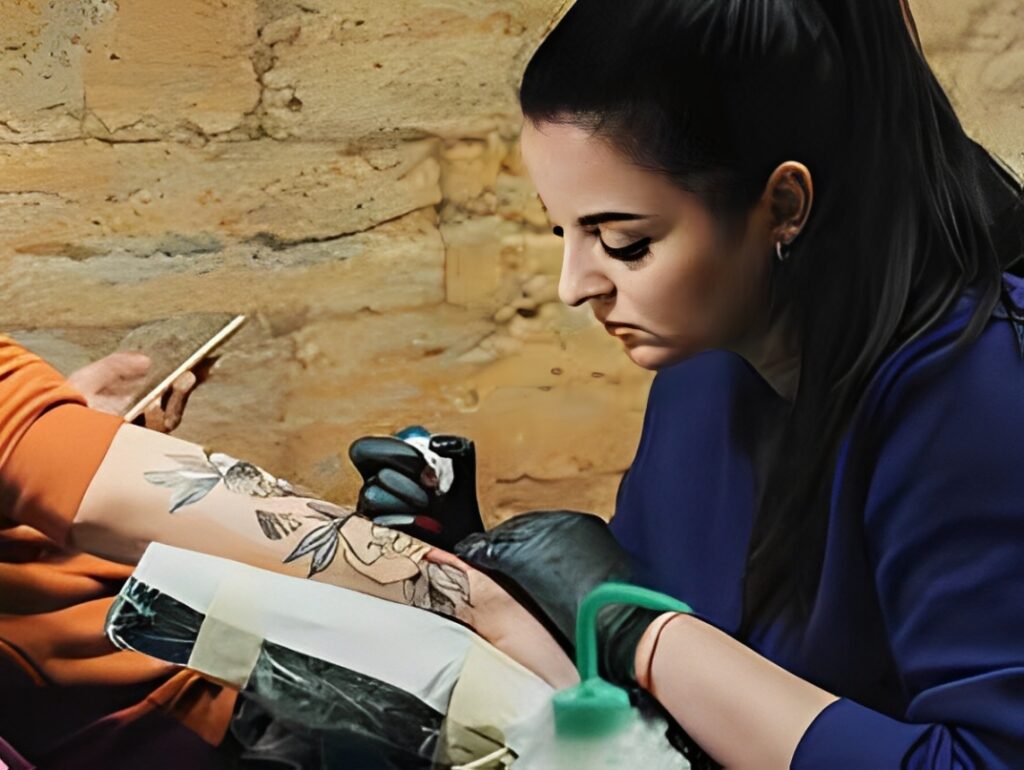 how long to keep second skin on tattoo